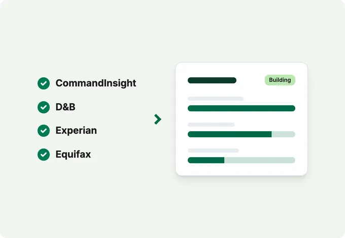 Generating report with multiple sources