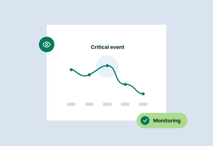 Monitor legal filings illustration