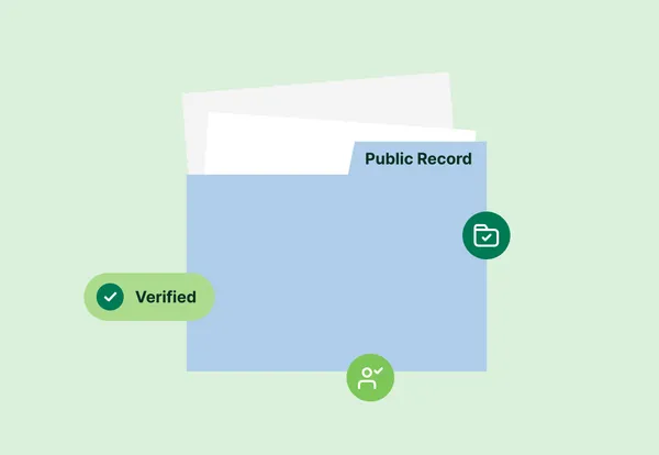 Public record reports illustration