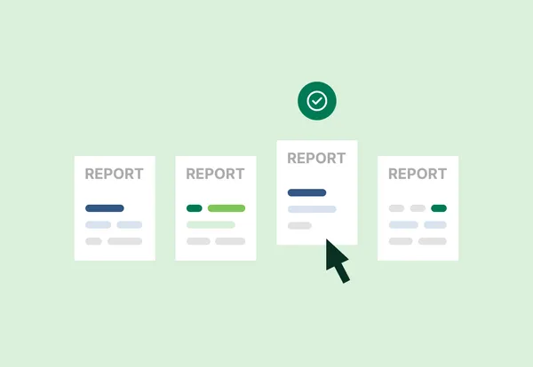 Select a report illustration