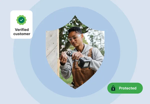 Verified customer illustration