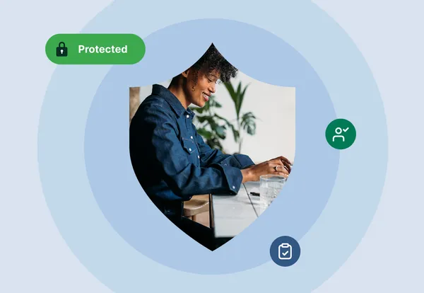 Your shield against fraud threats illustration