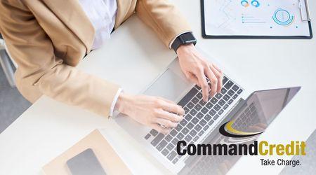 Someone typing on laptop.