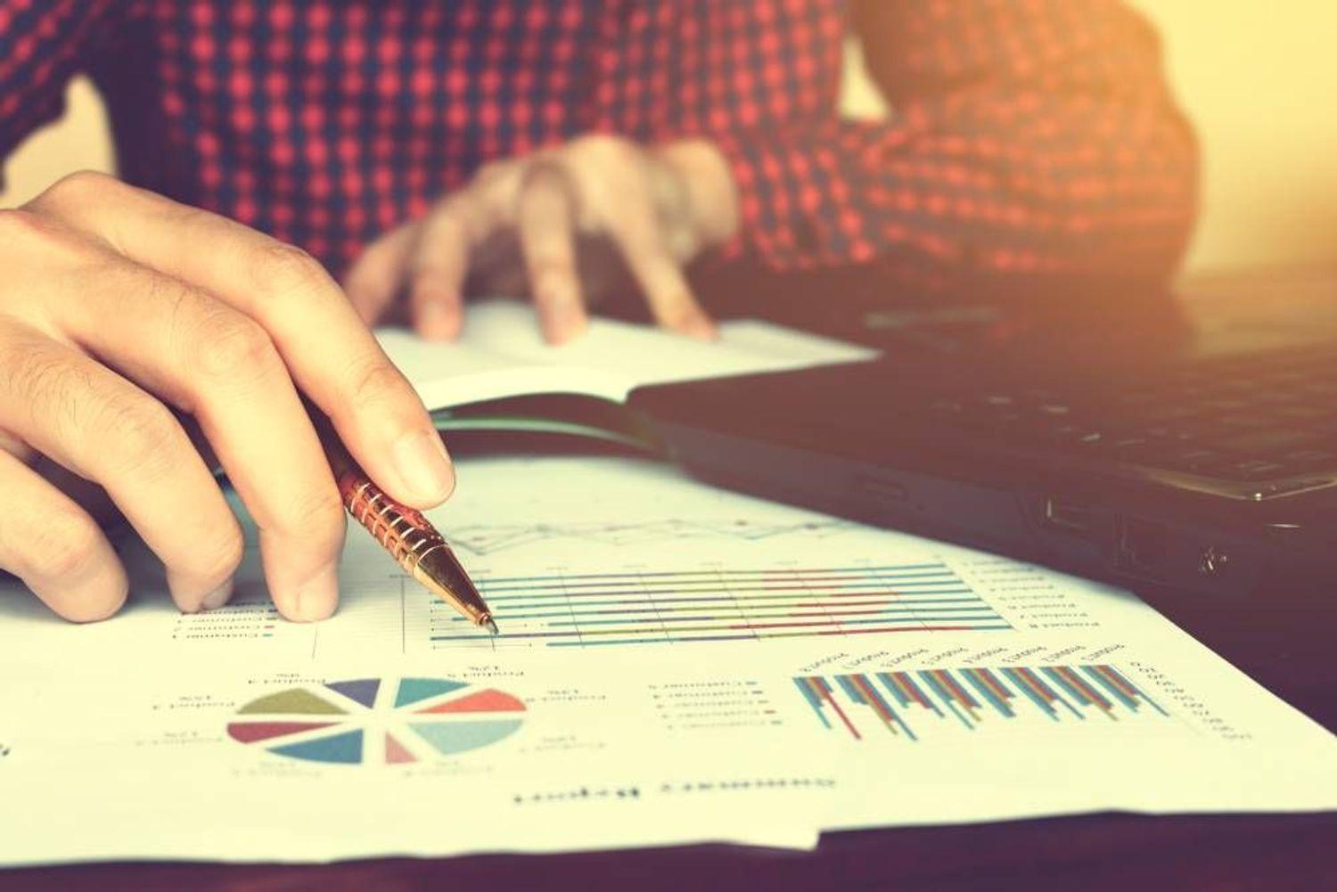 A report with graphs.